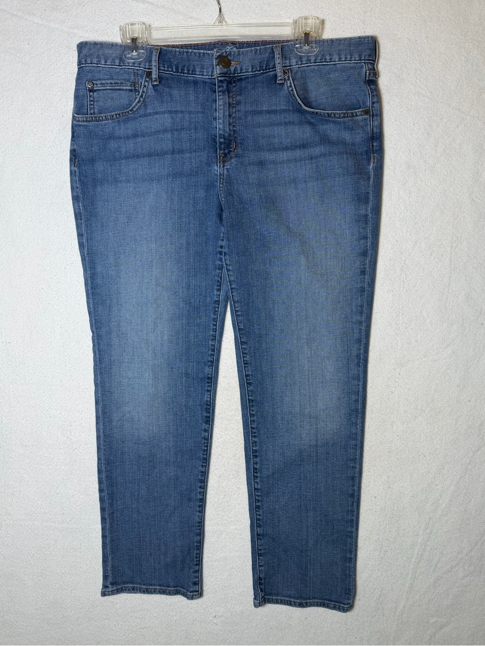 Eddie Bauer Boyfriend Relaxed Jeans Medium Wash Blue Women’s Petite Size P12